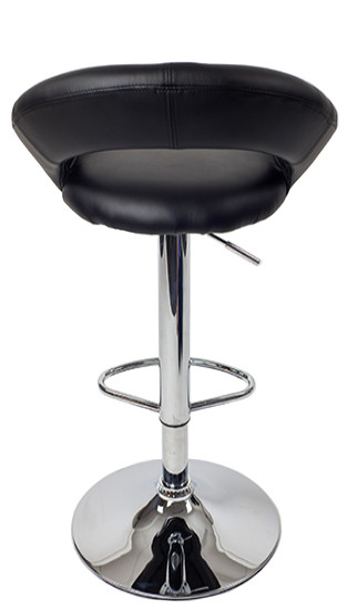 Sorrento Kitchen Swivel Stylish Bar Stool Black