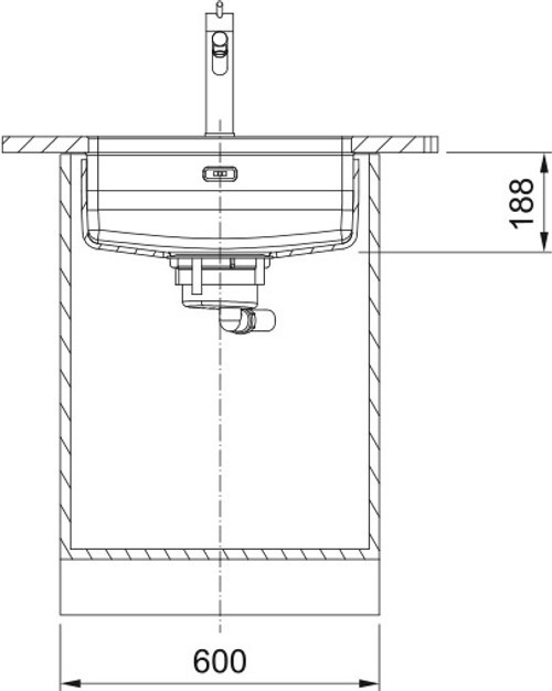Franke Maris Quiet Large Bowl Undermount Stainless Steel Sink MQX11050