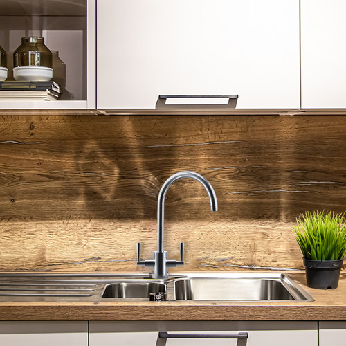 Franke Olympus JSpout Kitchen Mixer Tap Chrome Finish Twin Lever