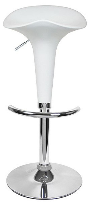 Pod Bar Stool White Pod Bar Stool White