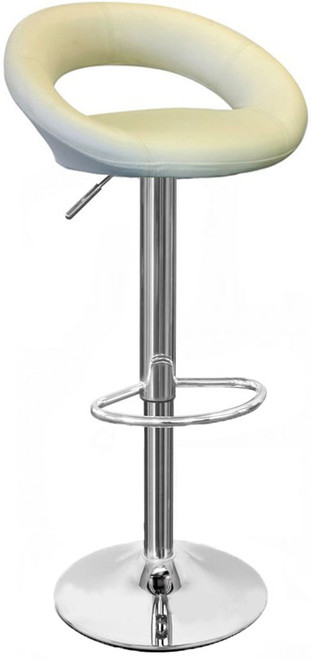 Sorrento Leather Bar Stool Cream Sorrento Leather Bar Stool Cream