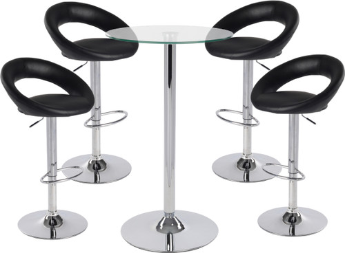 Sorrento Kitchen Bar Stool and Como Table Package