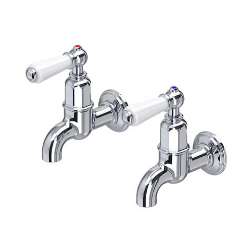 Perrin and Rowe Mayan 4322 Wall Mounted Kitchen Tap with Lever Handles Perrin and Rowe Mayan 4322 Wall Mounted Kitchen Tap with Lever Handles