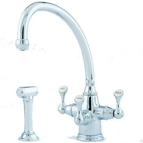 Perrin and Rowe Etruscan 1520 Filter Tap With Pull-Out Spray Rinse