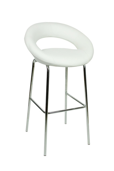 Sorrento Kitchen Fixed Height Bar Stools White