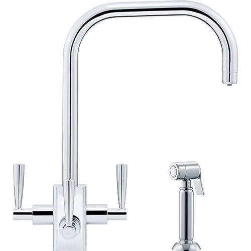 Franke Kubus Filterflow with Handspray Complete with filter housing Chrome 120.0187.982 Franke Kubus Filterflow with Handspray Complete with filter housing Chrome 120.0187.982