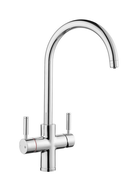Rangemaster Geo Intense 4 In 1 Mixer Tap And Boiler - Chrome