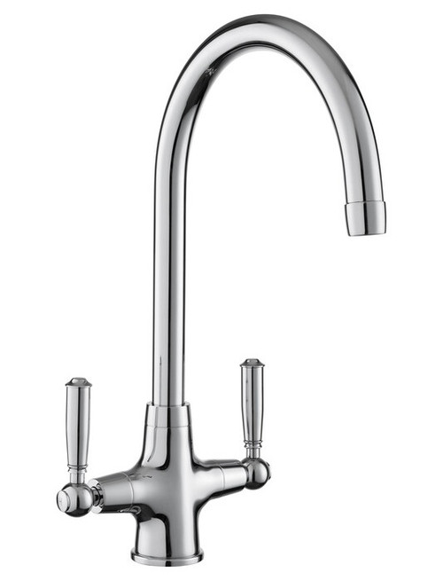 Rangemaster Aquaclassic Dual Lever Mixer Tap - Chrome/Chrome Rangemaster Aquaclassic Dual Lever Mixer Tap - Chrome/Chrome