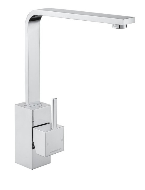 Rangemaster Kube Single Lever Mixer Tap - Chrome Rangemaster Kube Single Lever Mixer Tap - Chrome