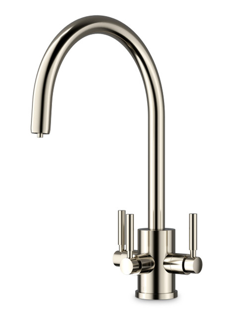 Triflow Original Churchill C Spout Filter Kitchen Tap - Nickel Triflow Original Churchill C Spout Filter Kitchen Tap - Nickel