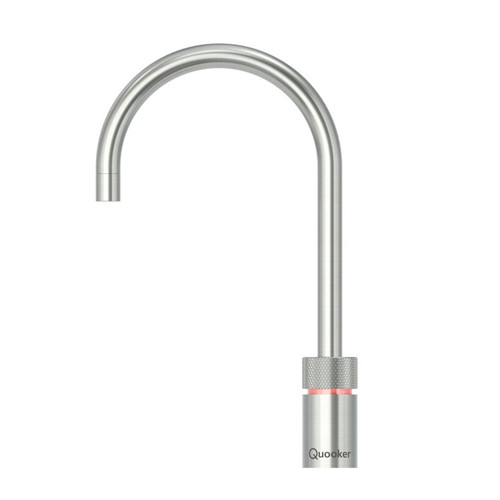 Quooker Nordic Round Boiling Water Stainless Steel Tap with Tank