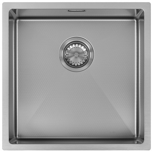 1810 HEXUNO10 400U Undermount/Inset Single Bowl Sink - Gunmetal