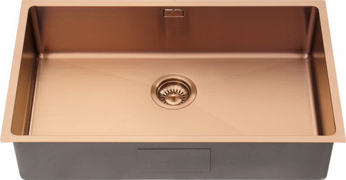 1810 ZENUNO15 700U Undermount/Inset Single Bowl Sink - Copper 1810 ZENUNO15 700U Undermount/Inset Single Bowl Sink - Copper