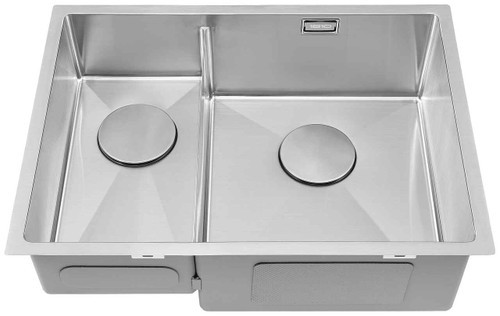 1810 ZENDUO10 203/340U Slim Bridge BBR Undermount/Inset 1.5 Bowl Sink 1810 ZENDUO10 203/340U Slim Bridge BBR Undermount/Inset 1.5 Bowl Sink