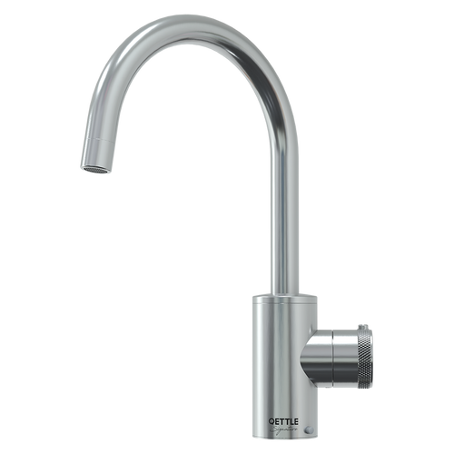 QETTLE Signature Mini 2 in 1 Round Stainless Steel Boiling Water Tap with 2L Tank