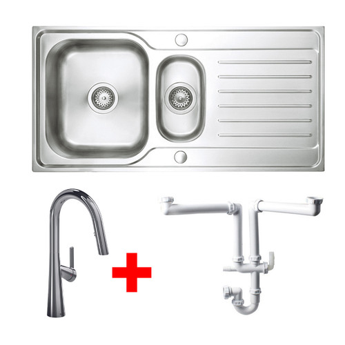 Austen & Co. Napoli with Riobel Ludik Kitchen Tap and Plumbing Kit