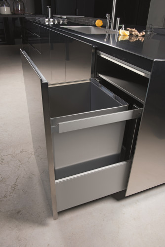 TecnoInox Stainless Steel Legrabox P-ONE.60.1.5