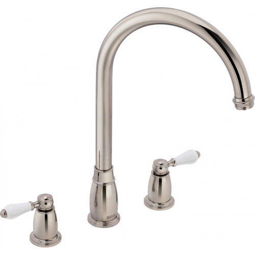 Franke Gloriana Classic 3 Hole Kitchen Tap - Polished Nickel