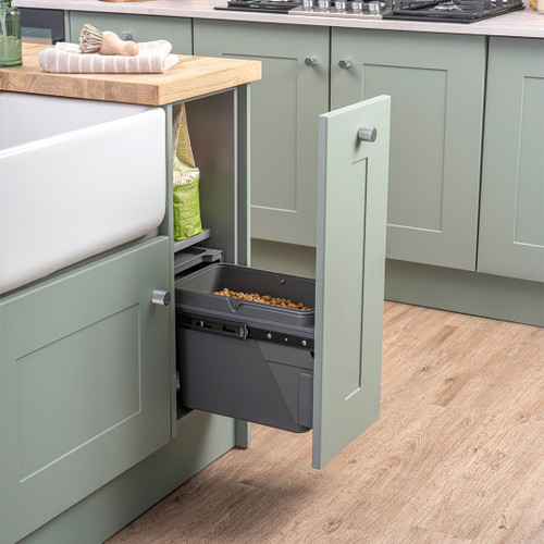 Caple Side Mounted 19L Pull Out Bin