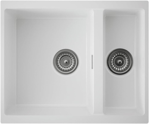 Austen & Co. Torino 1.5 Bowl Inset & Undermount Ceramic Kitchen Sink