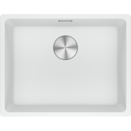 Franke Maris MRG 610-52 Fragranite Inset Single Bowl Kitchen Sink - Polar White