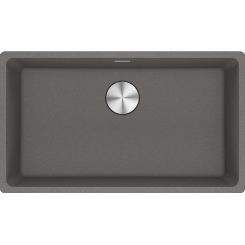 Franke Maris MRG 610-72 Fragranite Inset Single Bowl Kitchen Sink - Stone Grey