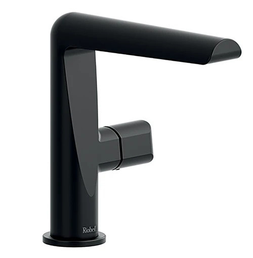 Riobel Parabola Single Lever Basin Mixer Tap - Black