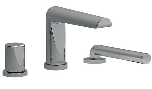 Riobel Parabola Bath Shower Mixer Tap - Chrome