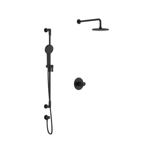 Riobel Parabola 323 Shower Kit - Black
