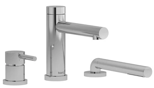 Riobel GS Deck Mounted Bath Shower Mixer Tap - Chrome
