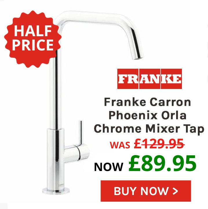 Franke Carron Phoenix Orla Chrome Kitchen Mixer Tap