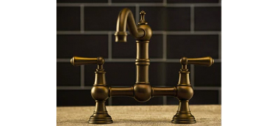 Perrin and Rowe English Bronze Tap Lifestyle Picture
