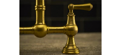 Perrin and Rowe Satin Brass Lifestyle Picture