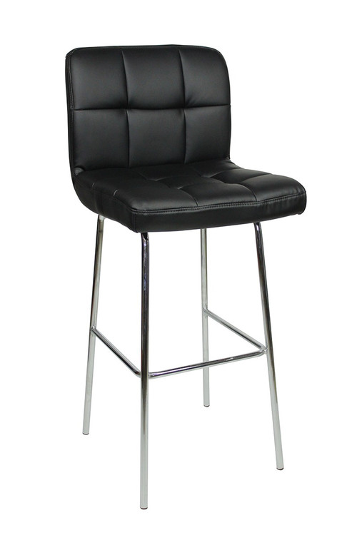 Allegro Fixed Height Bar Stools Black Kitchen Bar Stools Simply Bar