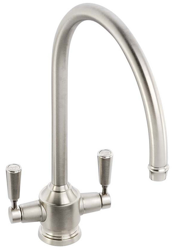 An image of Abode Hargrave Swan Neck Classic Mixer Tap