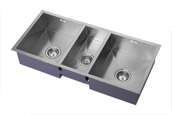An image of 1810 Zentrio 340/180/340U Kitchen Sink