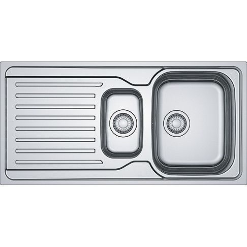 An image of Franke Antea AZN 651 Reversible Stainless Steel Kitchen Sink