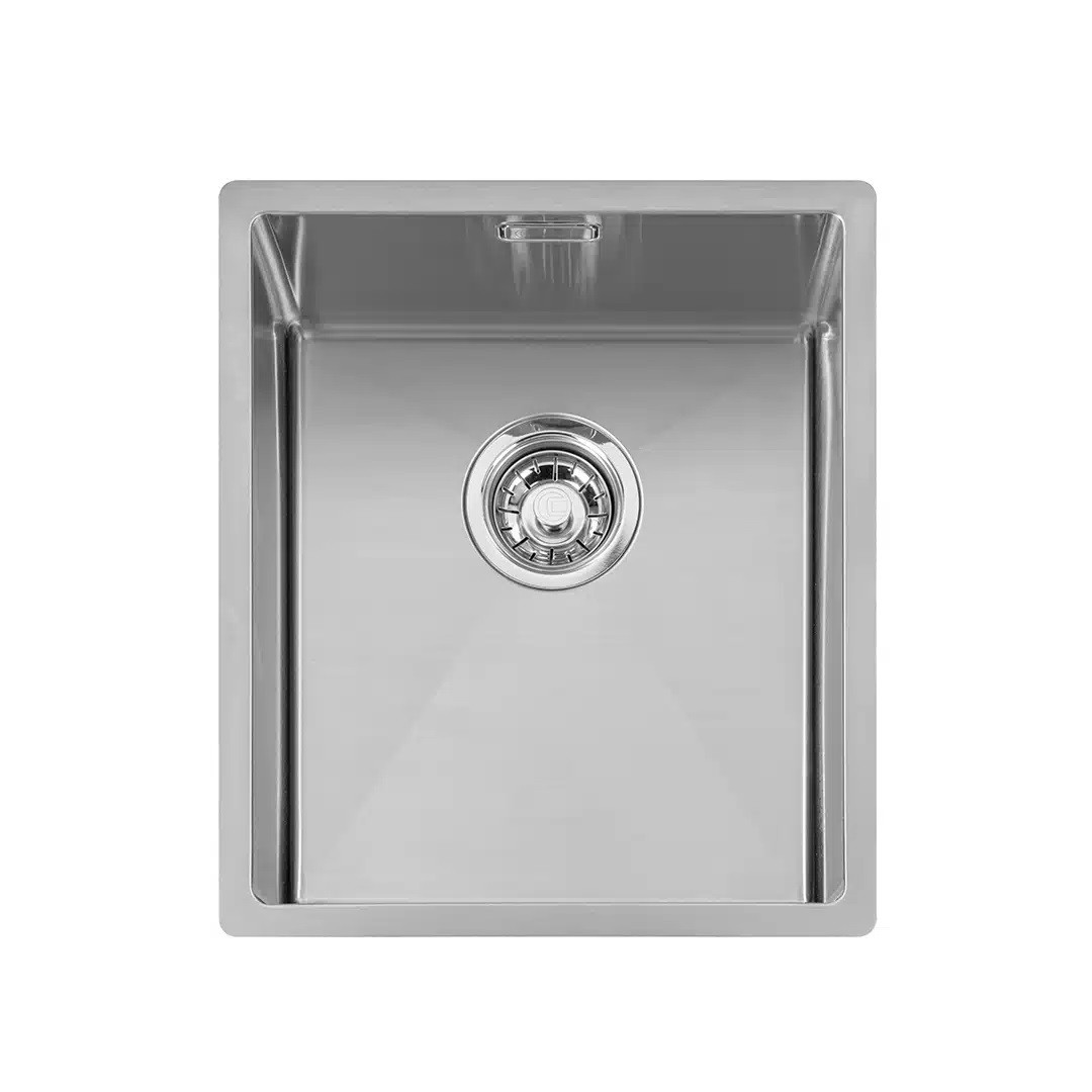 An image of Caple MODE341 Stainless Steel Single Bowl Kitchen Sink