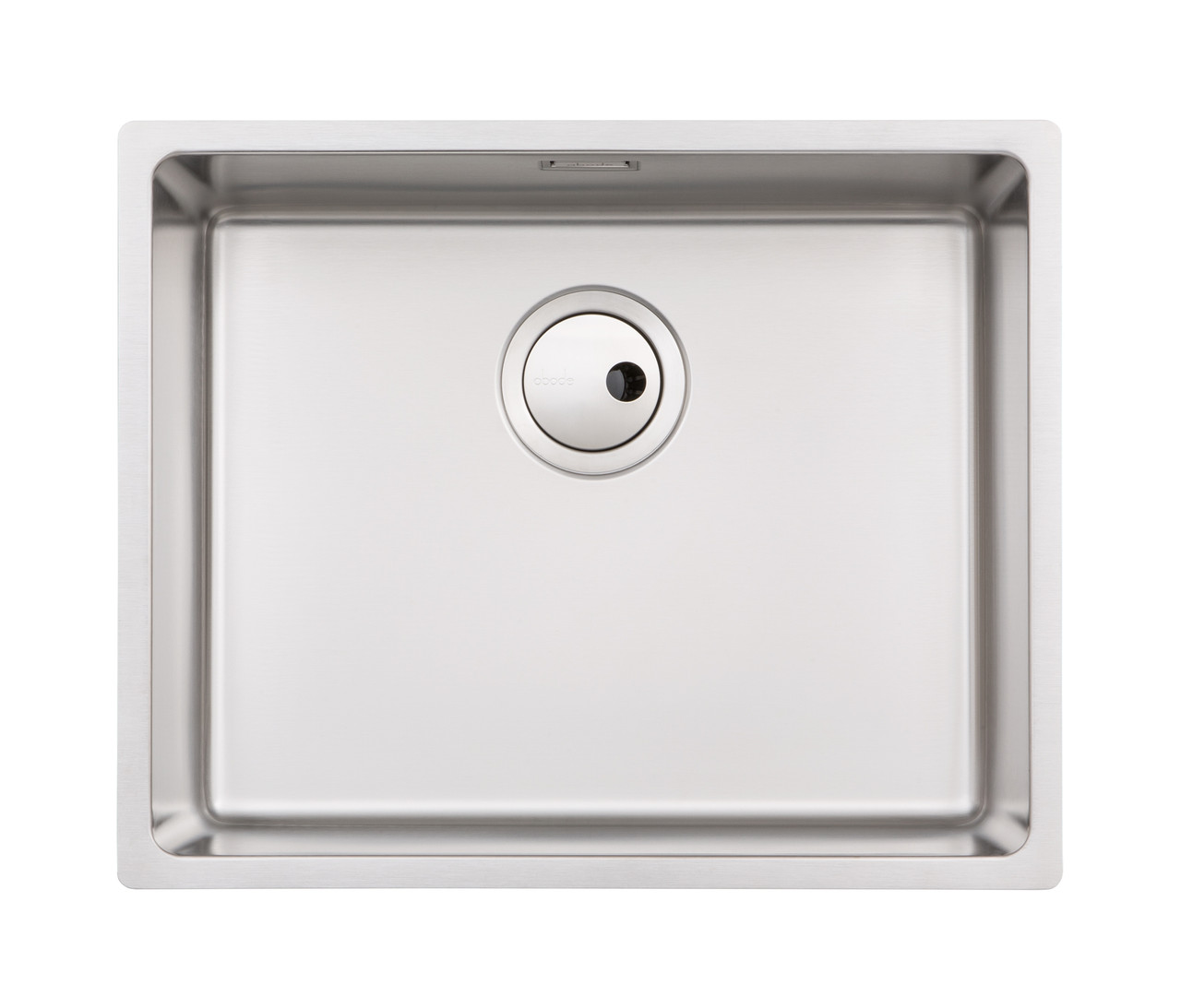 An image of Abode Matrix R15 Single Large Bowl Sink in Stainless Steel