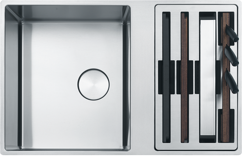 An image of Franke Box Center BWX 120-41-27 Stainless Steel Sink