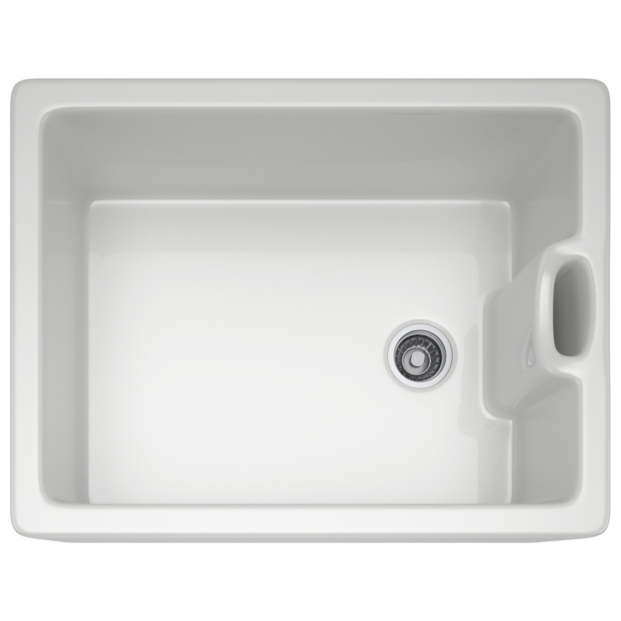 An image of Belfast CP600 Ceramic White Kitchen Sink