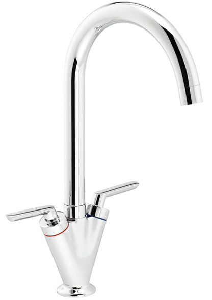 An image of Lamboro Turin Kitchen Chrome Tap