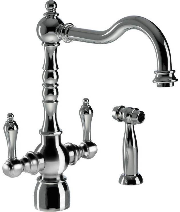 An image of Abode Bayenne Monobloc Mixer Tap with Handspray