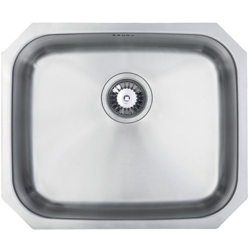 An image of Austen & Co. Amalfi Large Stainless Steel Undermount Single Bowl Kitchen Sink