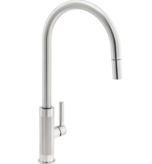 An image of Franke Tessuto J Pull Out Spout Kitchen Tap