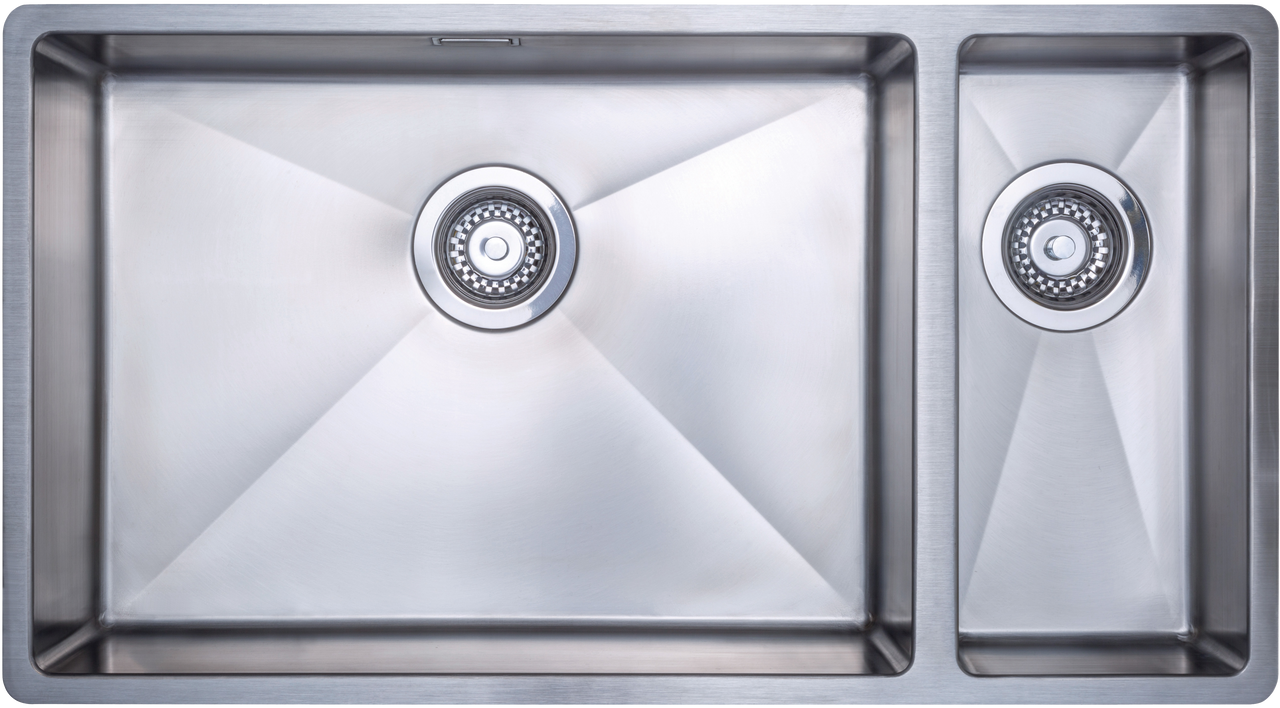 An image of Austen & Co. Como Stainless Steel Extra Large Inset & Undermount 1.5 Bowl Kitche...