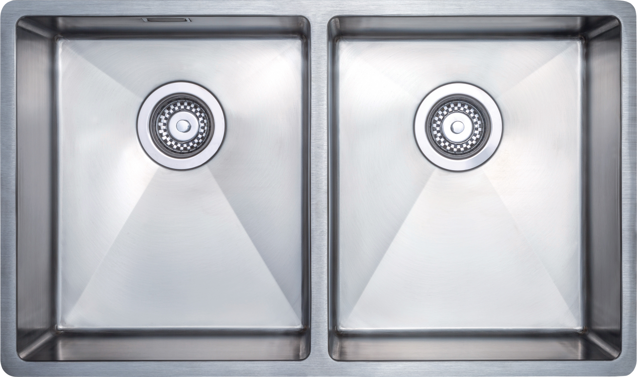 An image of Austen & Co. Garda Double Bowl Stainless Steel Kitchen Sink