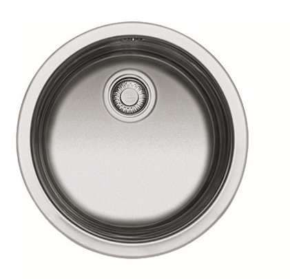 An image of Franke Rambla Round Bowl Stainless Steel Inset Kitchen Sink