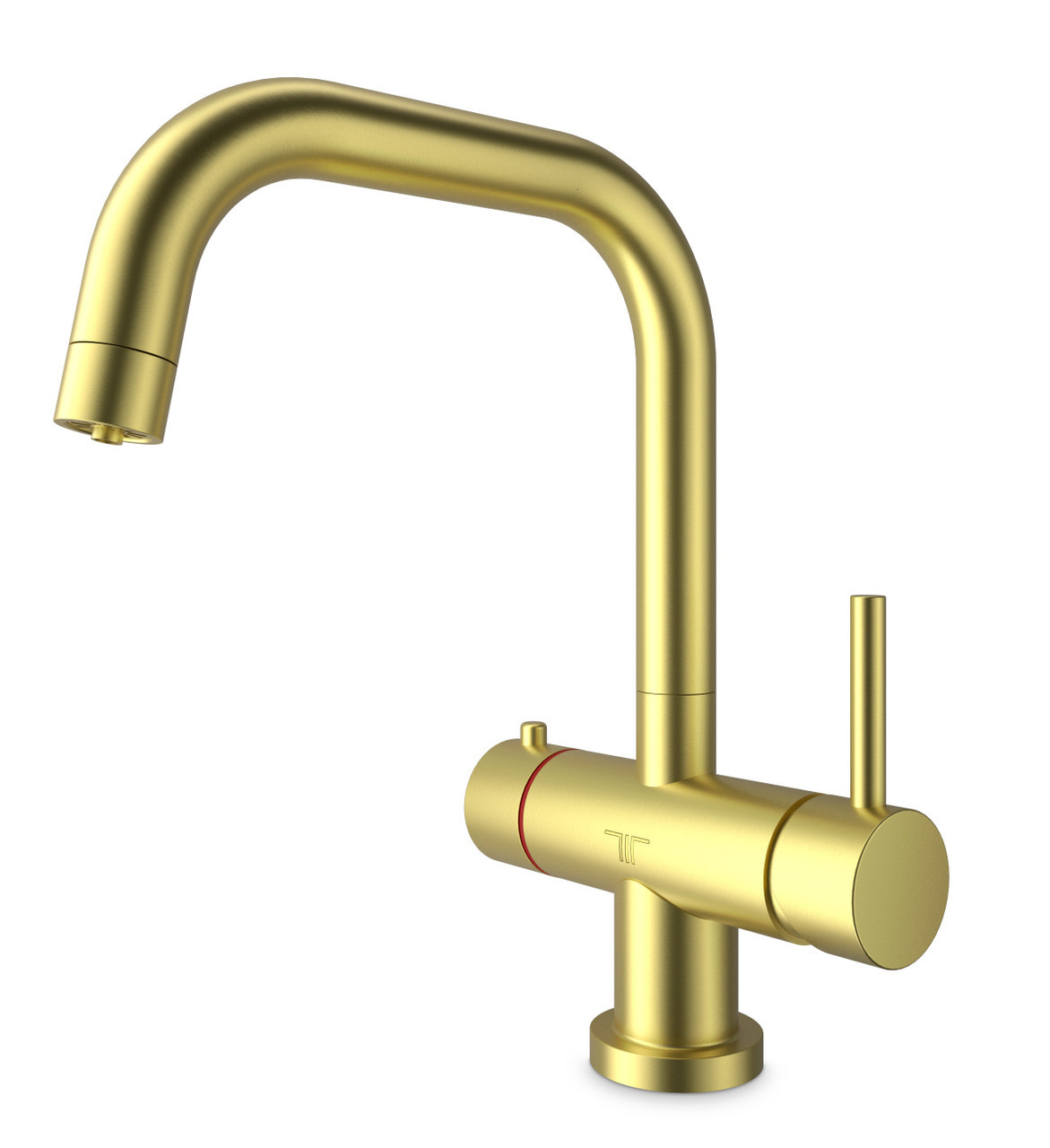 An image of Triflow 3-in-1 Boiling Water Kitchen Tap - Brushed Gold