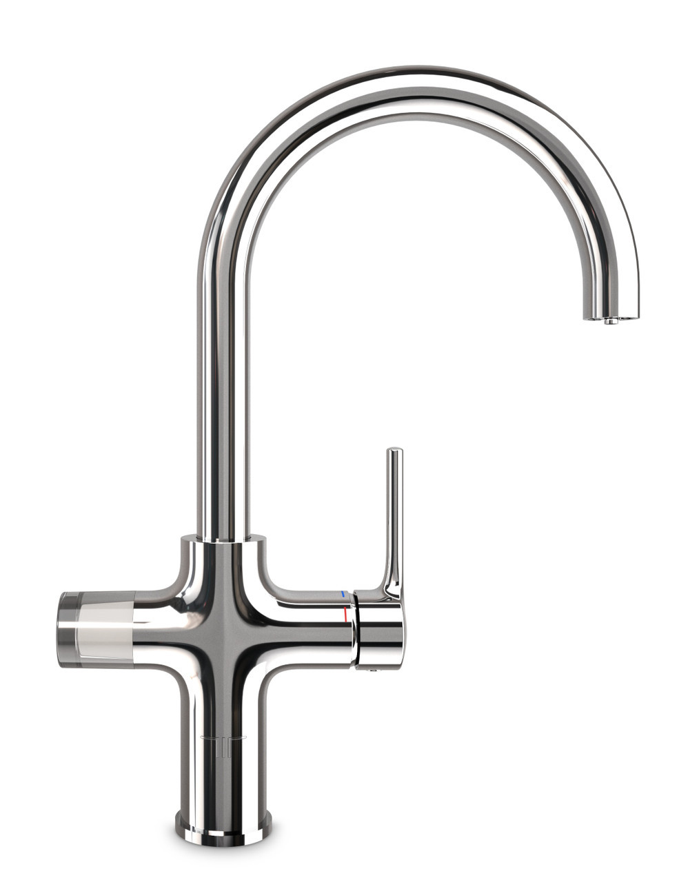 An image of Triflow Hybrid Pro 4-in-1 Boiling Water Kitchen Mixer Tap - Chrome
